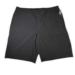 Volcom Kerosene Hybrid Shorts Mens 42 Black New NWT Surf & Turf 4-Way Stretch